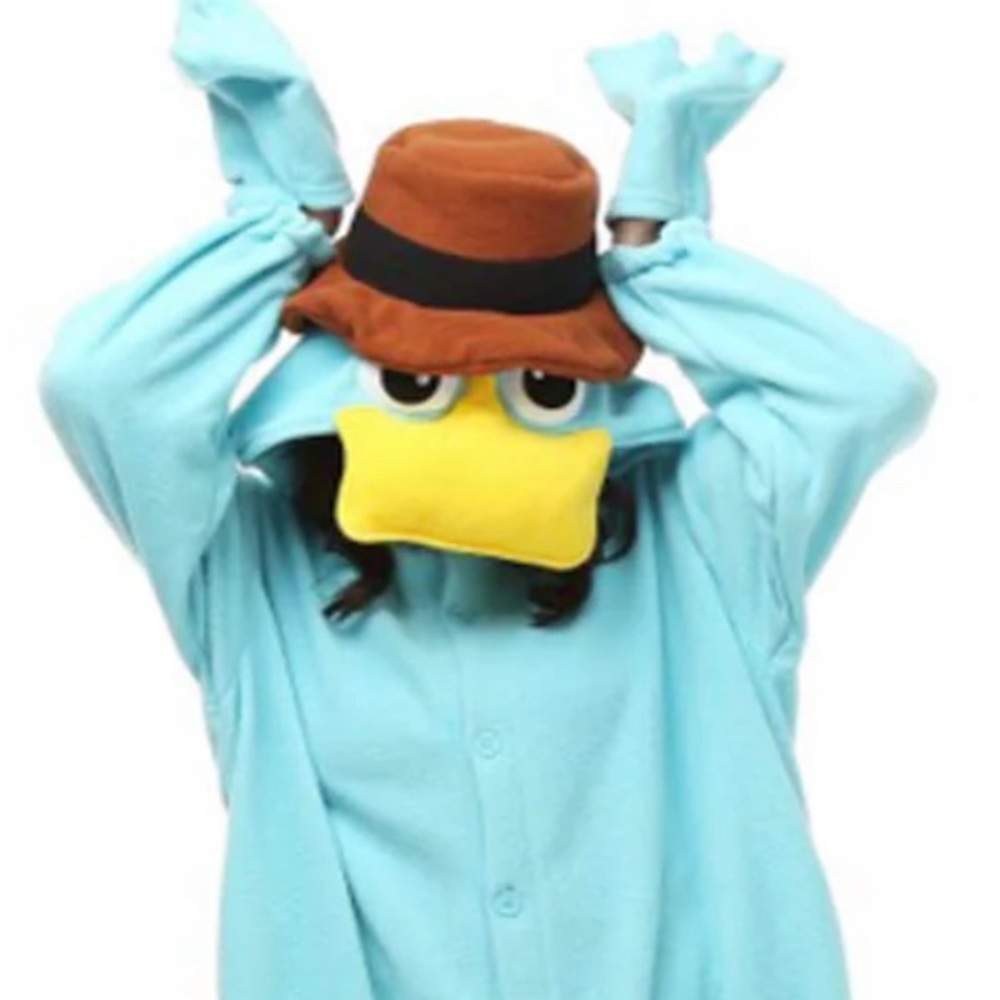 ( Unisex) Perry the Platypus adult indie pjs